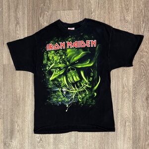 Iron Maiden 2010 t-shirt adult sz L, as is